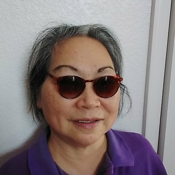 NWOT Vintage round funky tortoise schoolboy w/gradient amber lens sunglasses - Picture 5 of 8